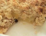 りんごとナッツのクランブルケーキ作り方18写真