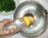 ほうれん草の梅肉おかかあえ♪簡単作り方9写真