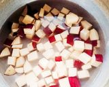 HMでサツマイモ入りおから蒸しパン作り方1写真