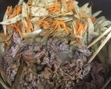 牛肉とゴボウの佃煮風作り方8写真