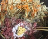 牛肉とゴボウの佃煮風作り方7写真