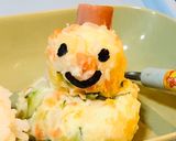 雪だるまポテトサラダ　クリスマス作り方8写真