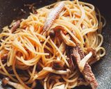 サンマの和風パスタ❤️柚子風味作り方5写真