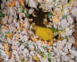 作り置き♪甘辛たれでお手軽カレー味肉味噌作り方3写真