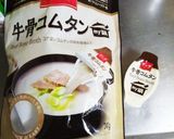 コストコ　ダシダの牛骨コムタンで雑炊作り方1写真