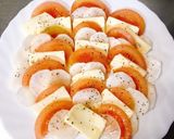 健康野菜！菊芋とトマトのカプレーゼ作り方4写真