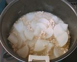 白だしで染み旨♡大根と鶏そぼろのとろみ煮作り方4写真