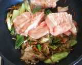 きんぴらごぼうの残りでスタミナ炒め作り方5写真