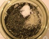 おうちで簡単！ミルミキサーで、粉末緑茶作り方1写真