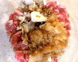 豚しゃぶしゃぶ肉と舞茸のみぞれ煮♪レンジ作り方3写真