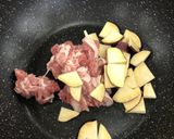 豚肉と野菜の梅肉炒め【ここから栄養士】作り方1写真