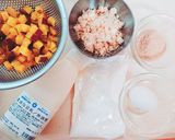 HMでサツマイモ入りおから蒸しパン作り方2写真