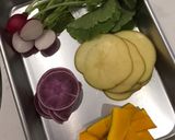 揚げ野菜の彩りサラダ作り方2写真