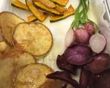 揚げ野菜の彩りサラダ作り方4写真