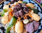 ウズベキスタン♡サマルカンドの牛肉ご飯作り方18写真