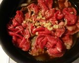 つゆだくの牛丼作り方2写真