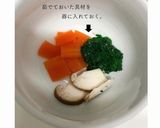 レンジで簡単茶碗蒸し 離乳食 幼児食作り方1写真