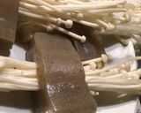 おでんに食物繊維を！ えのきこんにゃく作り方1写真