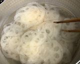 レンコンのたたき梅和え作り方2写真