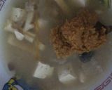 豚汁の残りを使って味噌ラーメン作り方3写真
