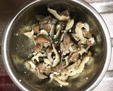 塩麹と砂肝のキノコ炒め作り方7写真