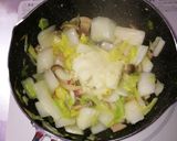 白菜とチーズdeパスタ作り方6写真
