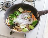 根菜たっぷり☆焼肉のたれではるさめ炒め作り方7写真