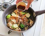 根菜たっぷり☆焼肉のたれではるさめ炒め作り方8写真