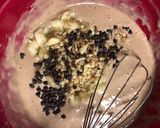 レンジで作るチョコバナナくるみケーキ作り方2写真