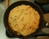 ゆでて混ぜて焼く3ステップパスタオムレツ作り方3写真
