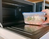 電子レンジで簡単☆野菜たっぷり汁ビーフン作り方7写真