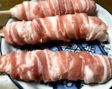 きりたんぽの肉巻おにぎり★めんつゆで簡単作り方2写真