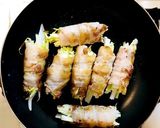 ポン酢で 白菜の豚バラ巻き作り方4写真