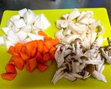 味噌入り☆辛さマイルド根菜チキンカレー　作り方2写真