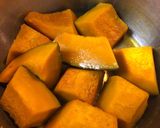 かぼちゃと干し葡萄の甘煮作り方6写真