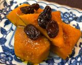 かぼちゃと干し葡萄の甘煮作り方8写真
