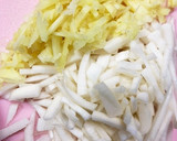 簡単大根と生姜の佃煮♡大根の皮消費♡作り方1写真
