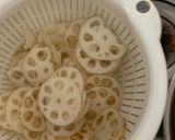 カリカリサクサク蓮根チップス作り方1写真