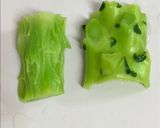 レンチン簡単〜ブロッコリーの皮のナムル作り方2写真