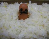 ★簡単★ひょっこりモグラのお弁当★作り方3写真