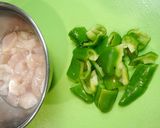 簡単！むね肉とピーマンの味噌炒め作り方2写真