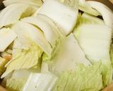鍋の素活用●鶏肉＆豆腐のキムチうどん寄鍋作り方2写真