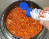 鶏胸挽肉のミートソース作り方12写真