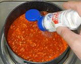 鶏胸挽肉のミートソース作り方10写真