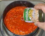 鶏胸挽肉のミートソース作り方9写真
