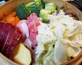 豚肉と野菜のせいろ蒸し作り方2写真