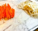 副菜に!お手軽レンコンのきんぴら作り方1写真
