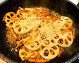副菜に!お手軽レンコンのきんぴら作り方5写真