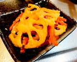 副菜に!お手軽レンコンのきんぴら作り方6写真