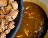 味噌入り☆辛さマイルド根菜チキンカレー　作り方11写真